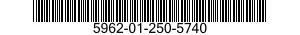 5962-01-250-5740 MICROCIRCUIT,DIGITAL 5962012505740 012505740