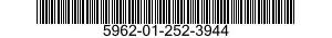 5962-01-252-3944  5962012523944 012523944