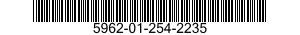 5962-01-254-2235 MICROCIRCUIT,MEMORY 5962012542235 012542235