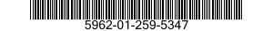 5962-01-259-5347 MICROCIRCUIT,MEMORY 5962012595347 012595347