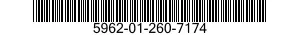 5962-01-260-7174 MICROCIRCUIT,DIGITAL 5962012607174 012607174