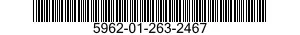 5962-01-263-2467 MICROCIRCUIT,MEMORY 5962012632467 012632467