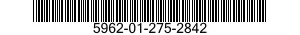 5962-01-275-2842 MICROCIRCUIT,DIGITAL 5962012752842 012752842