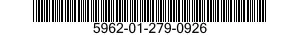 5962-01-279-0926  5962012790926 012790926