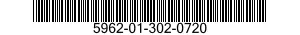 5962-01-302-0720 MICROCIRCUIT,DIGITAL 5962013020720 013020720