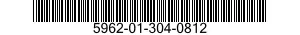 5962-01-304-0812  5962013040812 013040812