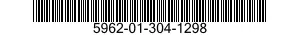 5962-01-304-1298 MICROCIRCUIT,MEMORY 5962013041298 013041298