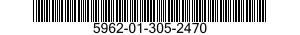 5962-01-305-2470 MICROCIRCUIT,SPEC 5962013052470 013052470