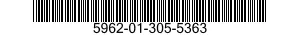 5962-01-305-5363 MICROCIRCUIT,MEMORY 5962013055363 013055363