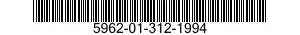 5962-01-312-1994 MICROCIRCUIT,DIGITAL 5962013121994 013121994