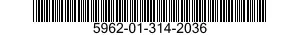 5962-01-314-2036 MICROCIRCUIT,LINEAR 5962013142036 013142036