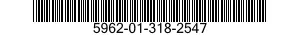 5962-01-318-2547 MICROCIRCUIT,MEMORY 5962013182547 013182547