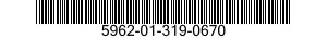 5962-01-319-0670 MICROCIRCUIT,DIGITAL 5962013190670 013190670