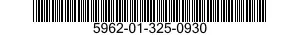 5962-01-325-0930 MICROCIRCUIT,LINEAR 5962013250930 013250930