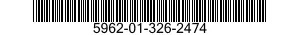 5962-01-326-2474  5962013262474 013262474
