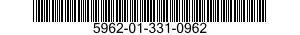5962-01-331-0962 MICROCIRCUIT,MEMORY 5962013310962 013310962