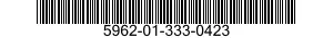5962-01-333-0423  5962013330423 013330423