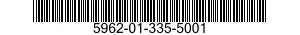5962-01-335-5001 MICROCIRCUIT,MEMORY 5962013355001 013355001