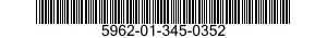 5962-01-345-0352 MICROCIRCUIT,DIGITAL 5962013450352 013450352