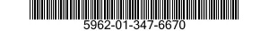 5962-01-347-6670 MICROCIRCUIT,MEMORY 5962013476670 013476670