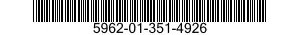 5962-01-351-4926 MICROCIRCUIT,LINEAR 5962013514926 013514926