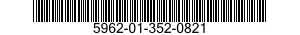 5962-01-352-0821 MICROCIRCUIT,MEMORY 5962013520821 013520821