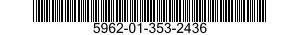 5962-01-353-2436  5962013532436 013532436