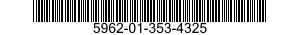 5962-01-353-4325 MICROCIRCUIT ASSEMBLY 5962013534325 013534325
