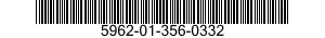 5962-01-356-0332 MICROCIRCUIT,DIGITAL 5962013560332 013560332