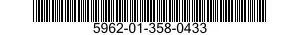 5962-01-358-0433 MICROCIRCUIT,DIGITAL 5962013580433 013580433