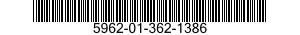5962-01-362-1386 MICROCIRCUIT,MEMORY 5962013621386 013621386