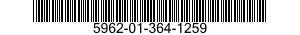 5962-01-364-1259  5962013641259 013641259