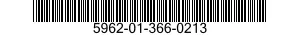 5962-01-366-0213 MICROCIRCUIT,LINEAR 5962013660213 013660213