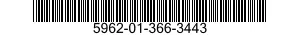 5962-01-366-3443 MICROCIRCUIT ASSEMBLY 5962013663443 013663443