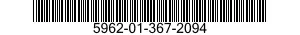 5962-01-367-2094 MICROCIRCUIT,LINEAR 5962013672094 013672094