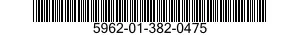 5962-01-382-0475  5962013820475 013820475
