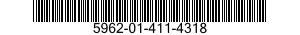 5962-01-411-4318 MICROCIRCUIT,DIGITAL 5962014114318 014114318