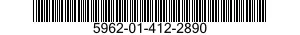 5962-01-412-2890 MICROCIRCUIT,MEMORY 5962014122890 014122890