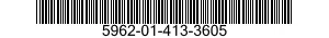 5962-01-413-3605 MICROCIRCUIT,DIGITAL 5962014133605 014133605