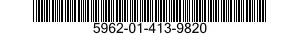 5962-01-413-9820 MICROCIRCUIT,MEMORY 5962014139820 014139820