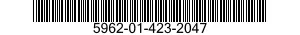 5962-01-423-2047 MICROCIRCUIT,MEMORY 5962014232047 014232047