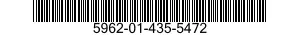 5962-01-435-5472 MICROCIRCUIT,DIGITAL 5962014355472 014355472
