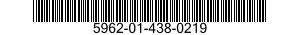 5962-01-438-0219 MICROCIRCUIT,LINEAR 5962014380219 014380219