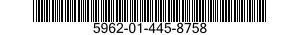 5962-01-445-8758 MICROCIRCUIT,DIGITAL 5962014458758 014458758