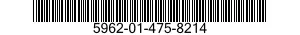 5962-01-475-8214 MICROCIRCUIT,MEMORY 5962014758214 014758214