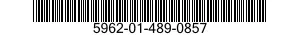 5962-01-489-0857 MICROCIRCUIT,DIGITAL 5962014890857 014890857