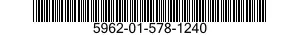 5962-01-578-1240 MICROCIRCUIT,MEMORY 5962015781240 015781240