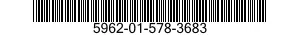 5962-01-578-3683 MICROCIRCUIT,DIGITAL 5962015783683 015783683