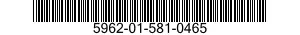 5962-01-581-0465 MICROCIRCUIT,LINEAR 5962015810465 015810465