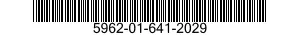 5962-01-641-2029 MICROCIRCUIT,DIGITAL 5962016412029 016412029